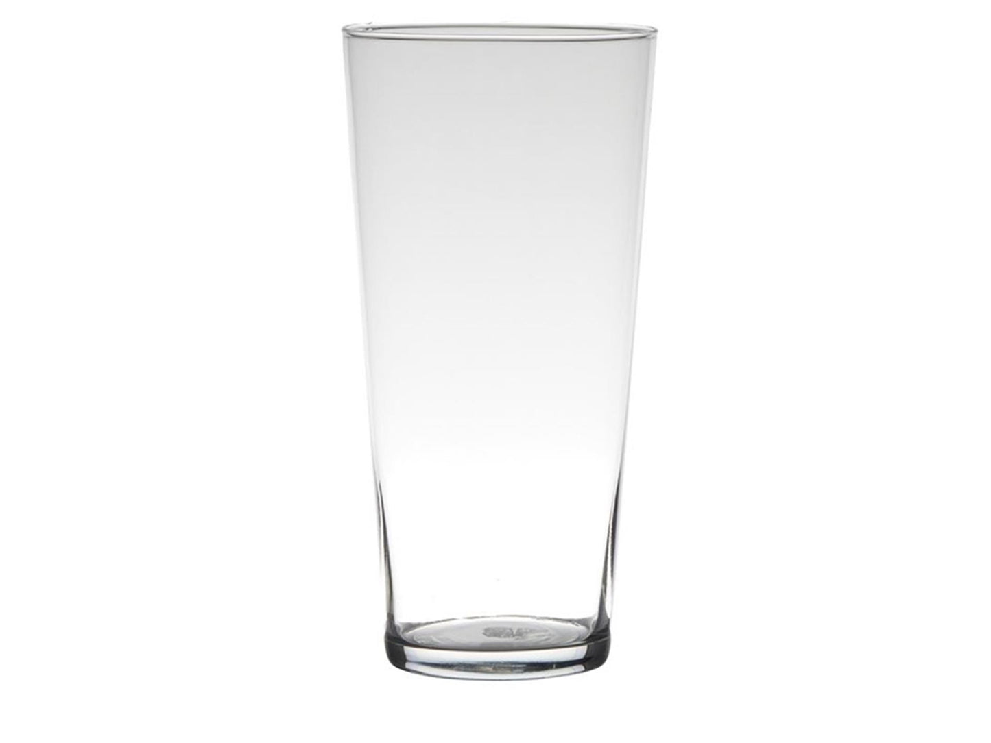 Hakbijl glass vaas essentials conical glas ø16xh29cm