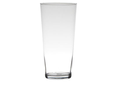 Hakbijl glass vaas essentials conical glas ø16xh29cm