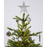 Kaemingk kerstballen polystyreen shiny, matt, glitter mix dia8cm - afbeelding 2