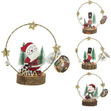 Kerst figuur op standaard led 4 assorti | 12 stuks - afbeelding 1
