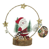 Kerst figuur op standaard led 4 assorti | 12 stuks - afbeelding 2