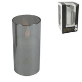 No brand led kaars timer op batterij 10 cm | 6 stuks - afbeelding 1