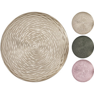 No brand onderbord mat metallic | 6 stuks