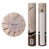 Senza adventskaars wit 5 x 25 cm | 12 stuks