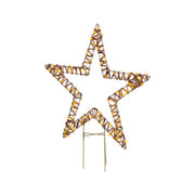 Kaemingk micro led stake light wicker steady buitenl.1 cm x w.48cm x h.54cm - afbeelding 2