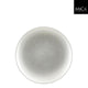 Edelman mila decoratie bord recycled plastic zilver h1,5xd25cm | 4 stuks