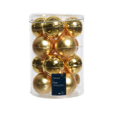 Kaemingk kerstballen glas shiny,matt mixdia8cm - afbeelding 1