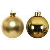 Kaemingk kerstballen glas shiny,matt mixdia8cm - afbeelding 2