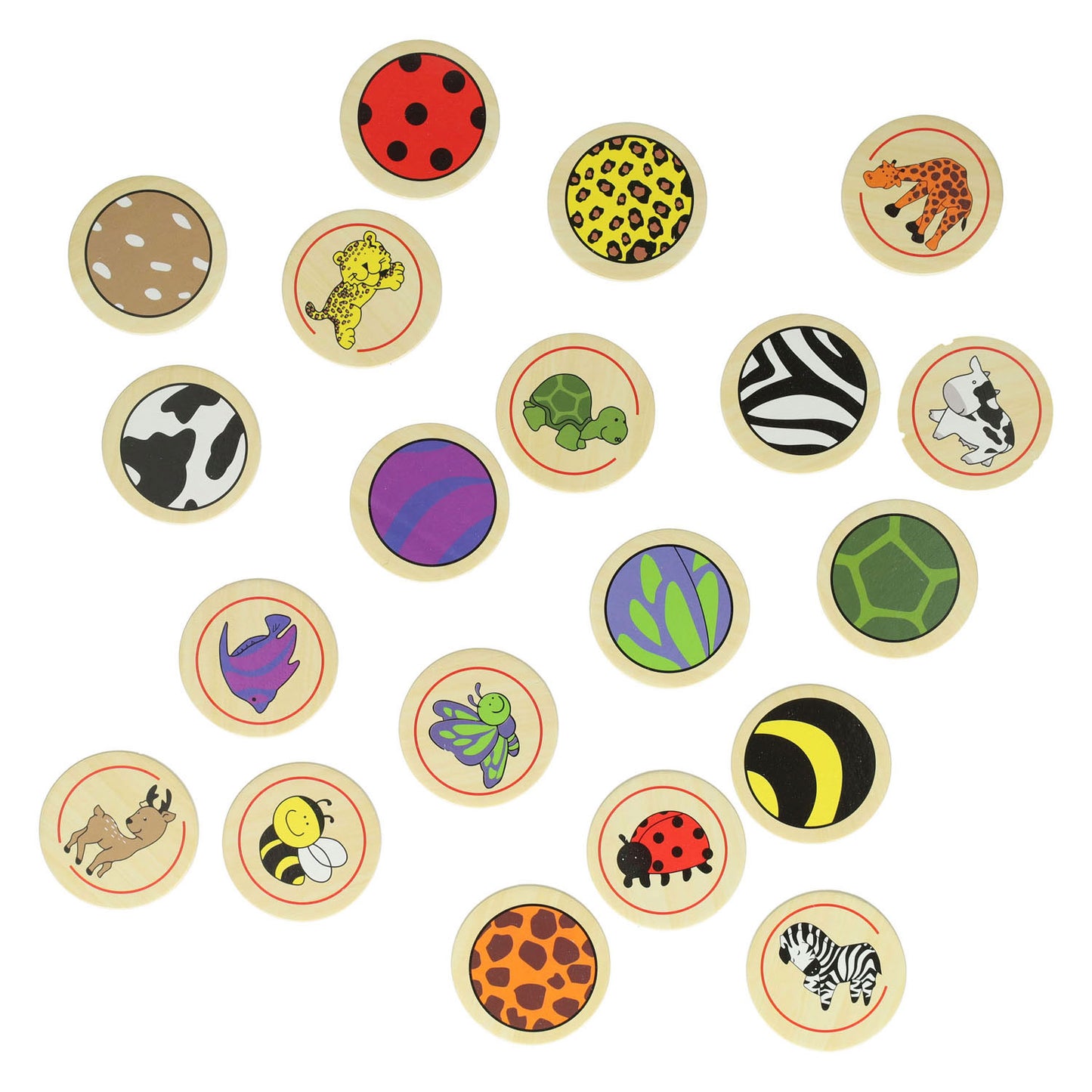 Marionettewood houten memory spel 20-delig