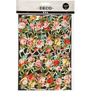 Https: www.cchobby.nl vintage-plaatjes-kleine-bloemen-vel-16-5x23-5-cm-2-vel-1-doos - afbeelding 2