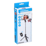 Selfiestick met statief en bluetooth - afbeelding 2