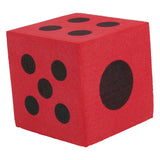Eddy toys gekleurde foam dobbelstenen - 4st. - afbeelding 5
