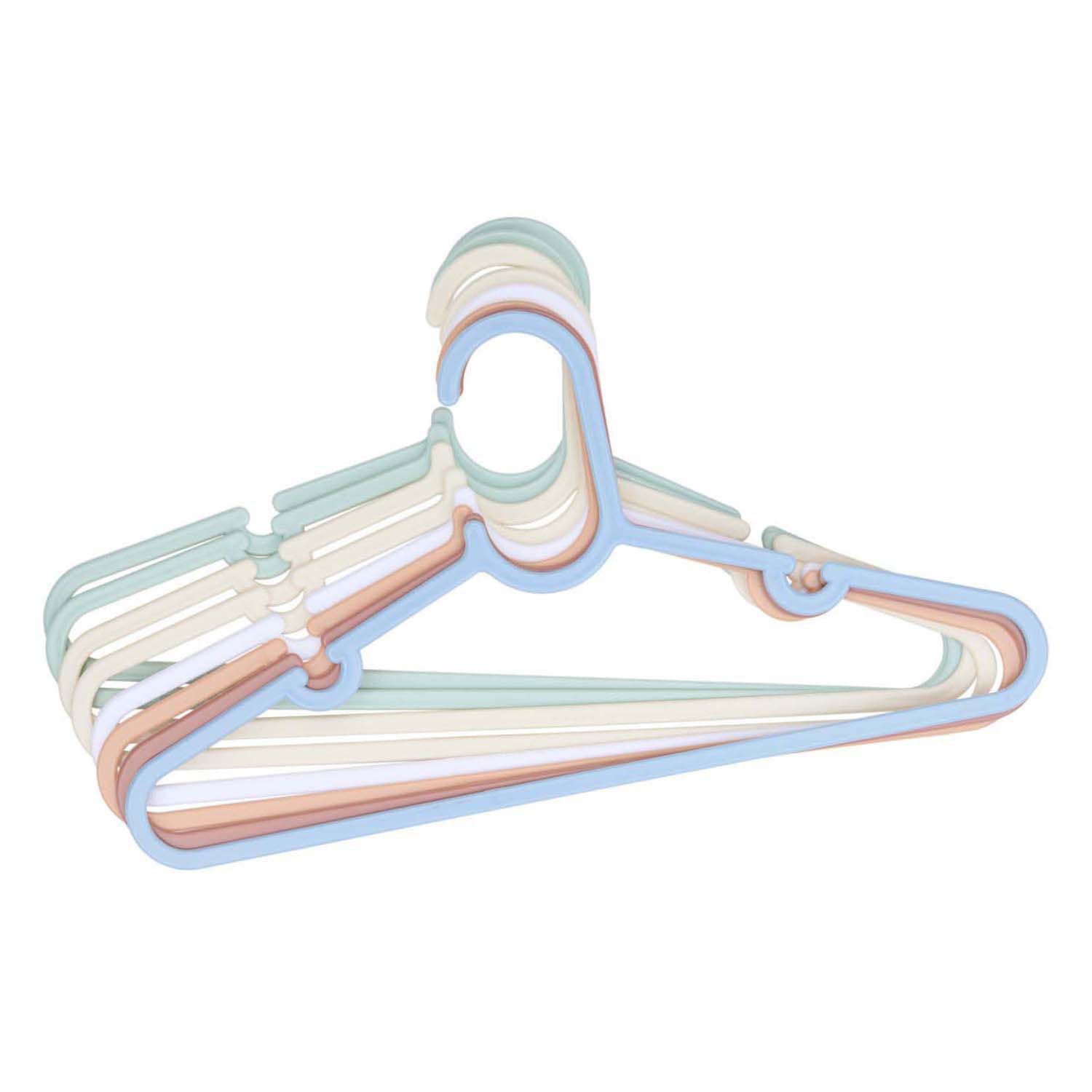 Set van 6 kinderkledinghangers