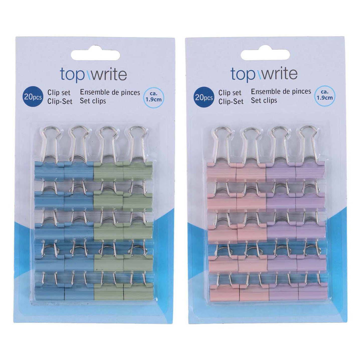 Clips set - 20st.