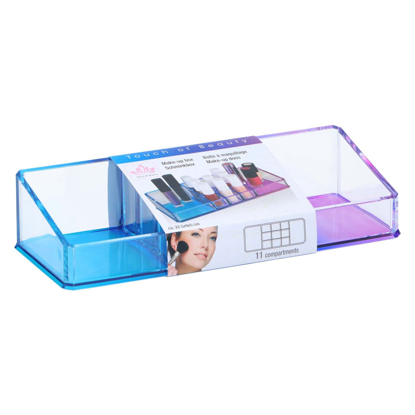 Make-up organizer 11 vakken