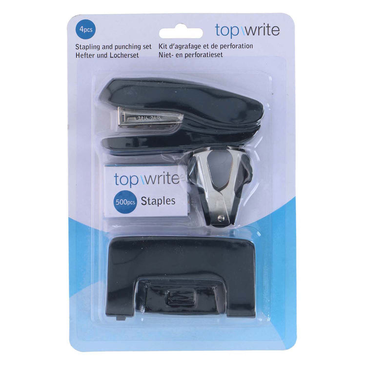 Niet- en perforatieset - 4dlg.