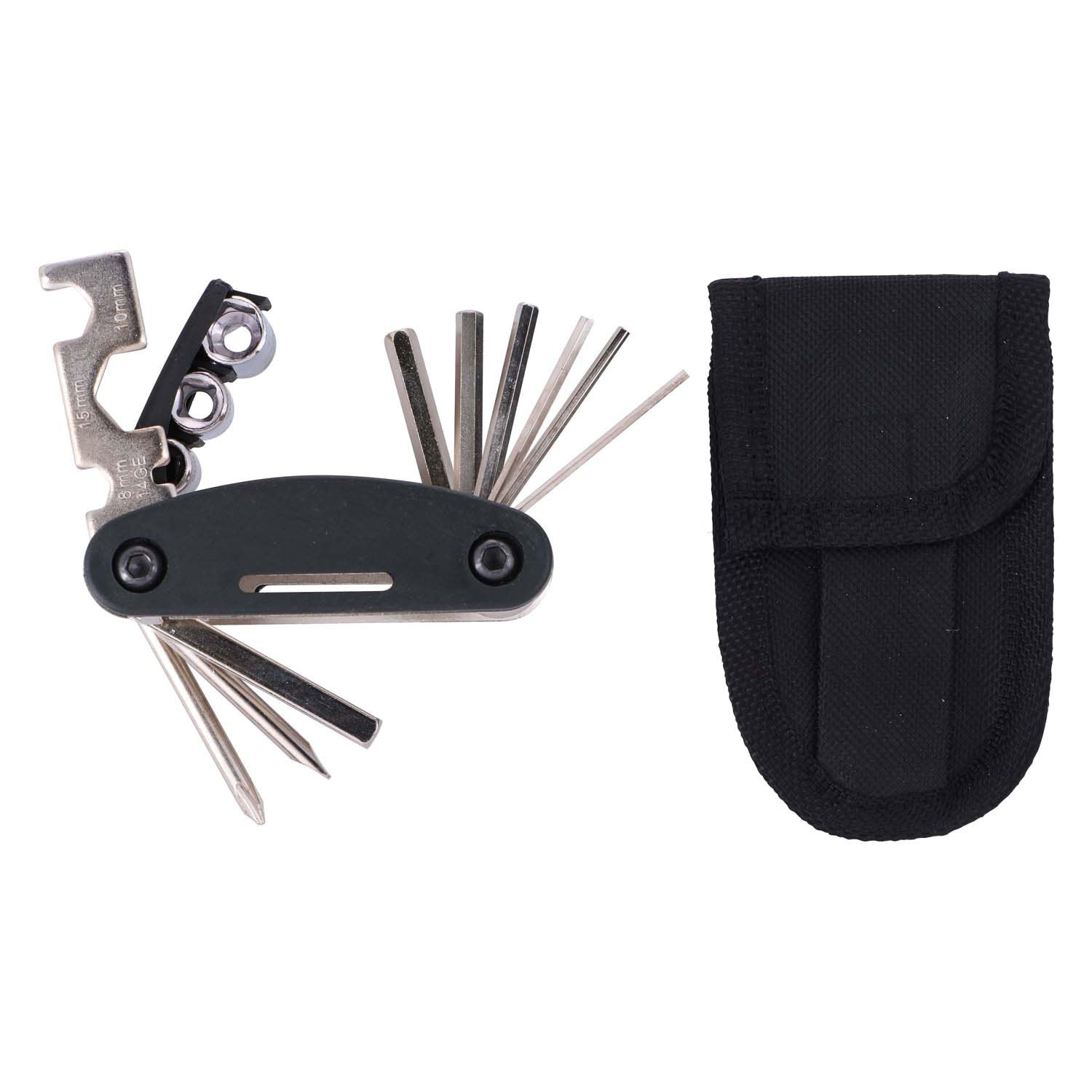 Dunlop multifunctionele fietsgereedschapset met hoes
