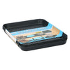 Tom multifunctionele bakken 35x27.5x3 cm 3 stuks zwart