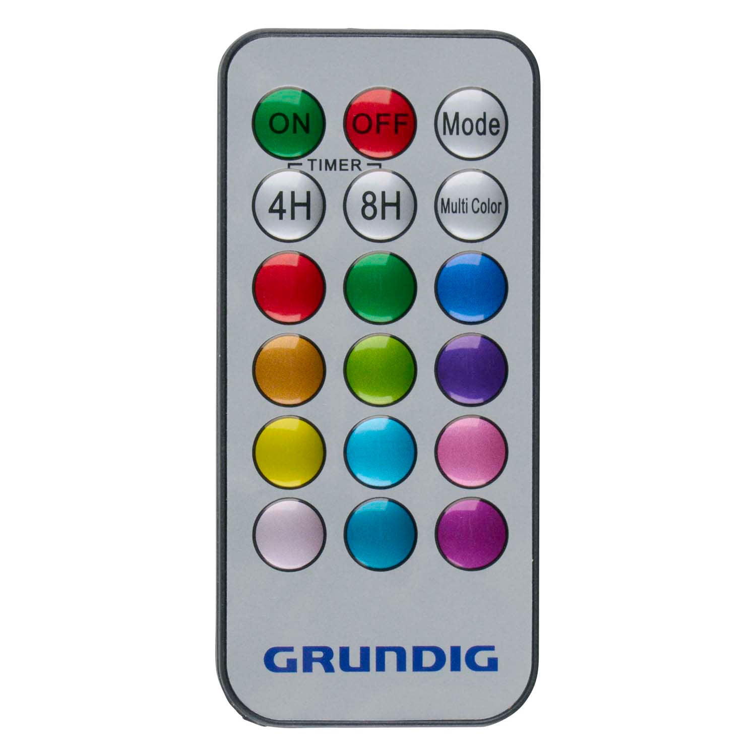 Grundig kleurveranderende draadloze ledlamp, set van 4