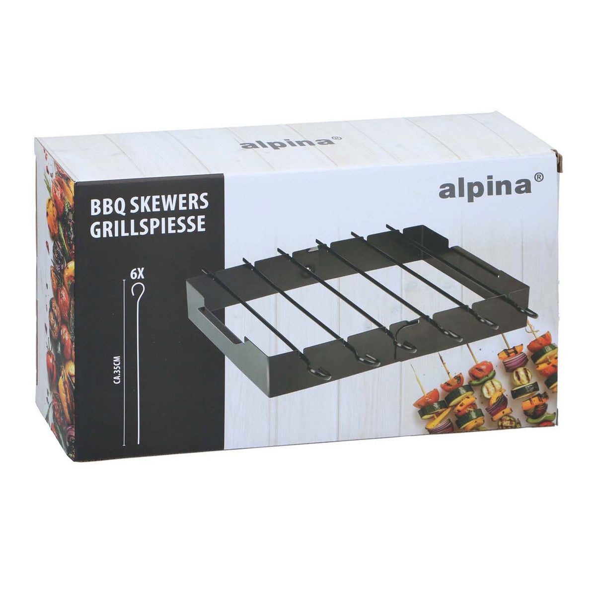 Barbecue spies set, 6st.