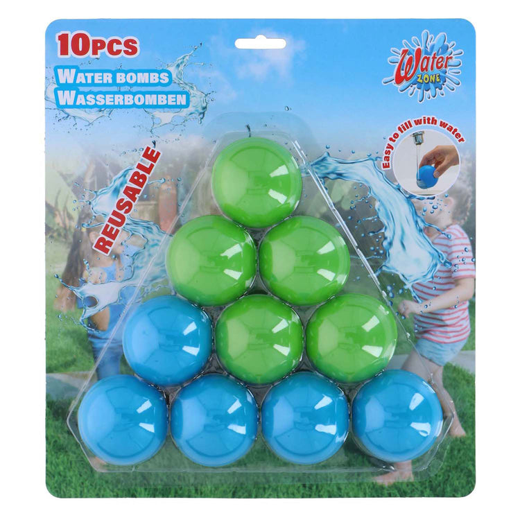 Herbruikbare waterballonnen - 10dlg.