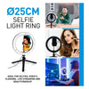 Ringlight op statief