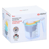 Maatbekers set, 9dlg. - afbeelding 2