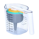 Maatbekers set, 9dlg. - afbeelding 3
