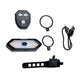 Dunlop fietslamp met richtingaanwijzer