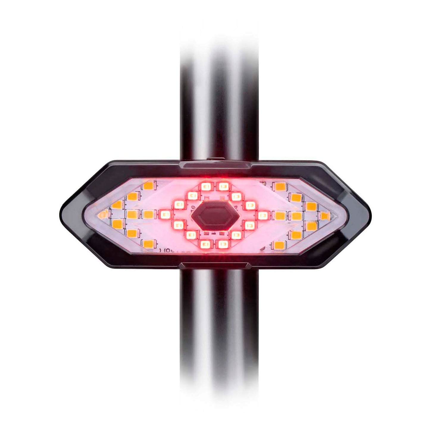 Dunlop fietslamp met richtingaanwijzer