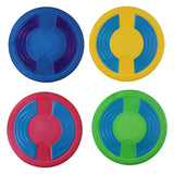 Eddy toys werpspel 5-delig - zwembad speelgoed kinderen - drijvend doelspel met schijven - spel voor water en tuin - diameter 65cm - multicolor - afbeelding 4