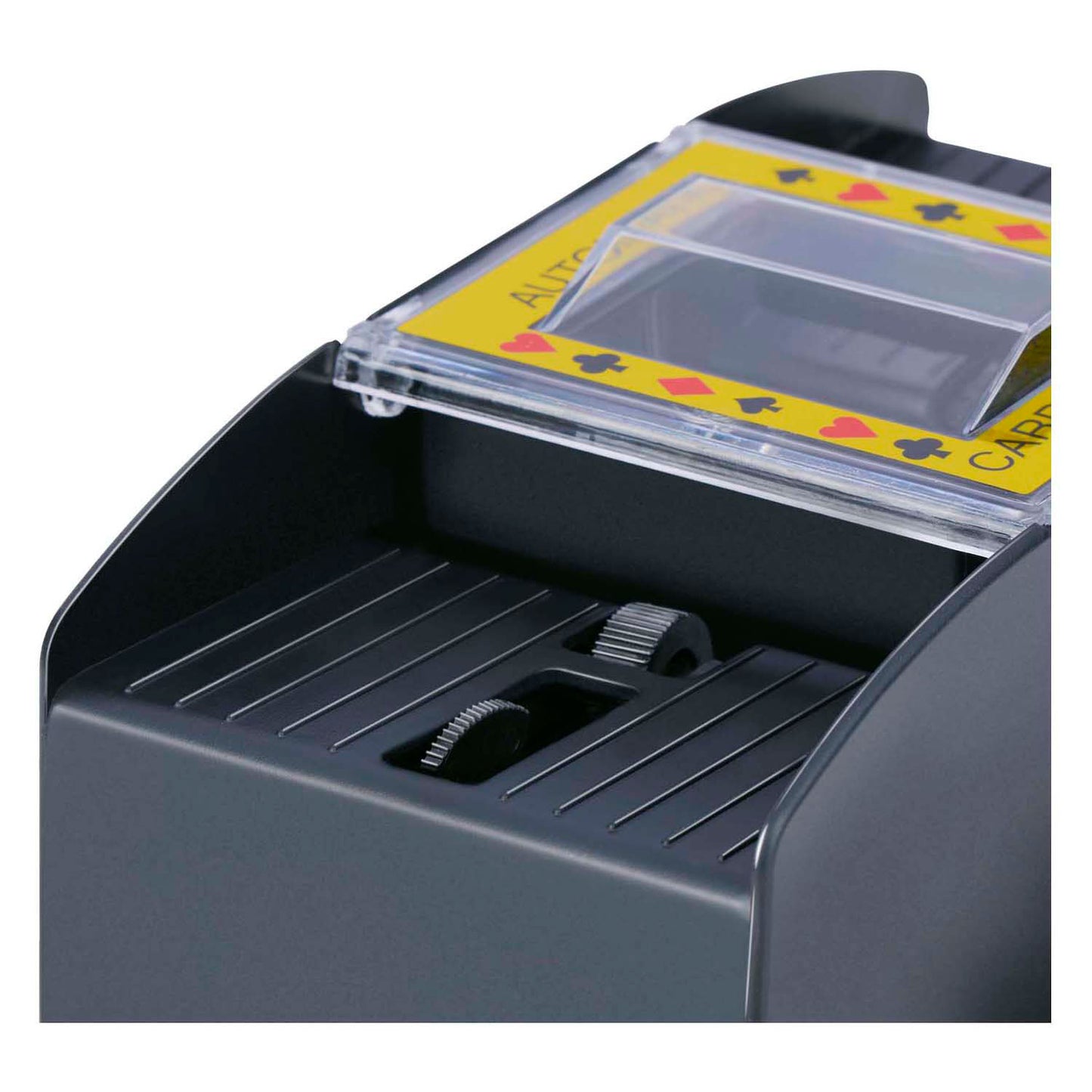 Lifetime games kaartenschudmachine - automatische kaarten schudmachine voor 2 decks - elektrische kaartenschudder voor speelkaarten - card shuffler voor kaartspellen - excl. kaarten