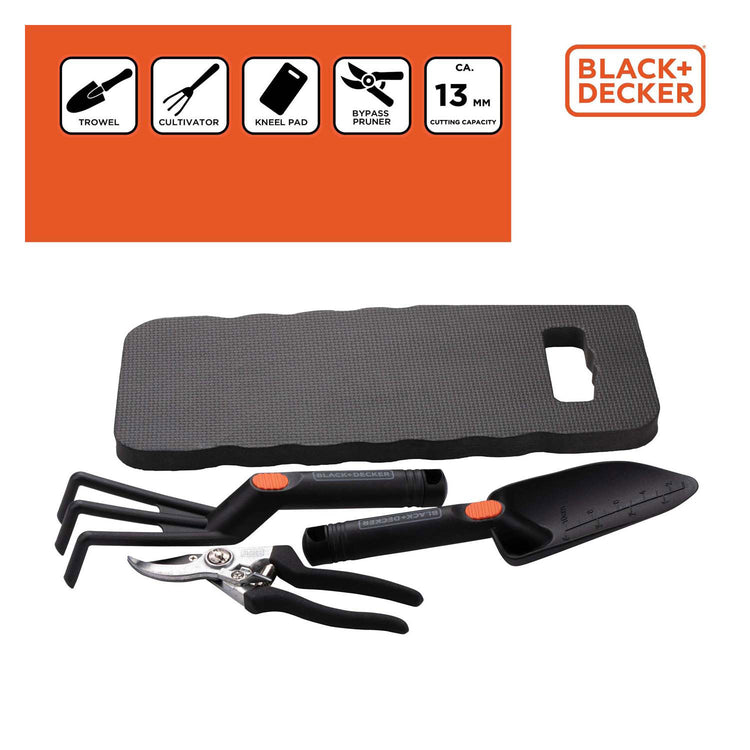 Tuinierset 4 delig black en decker | 2 stuks