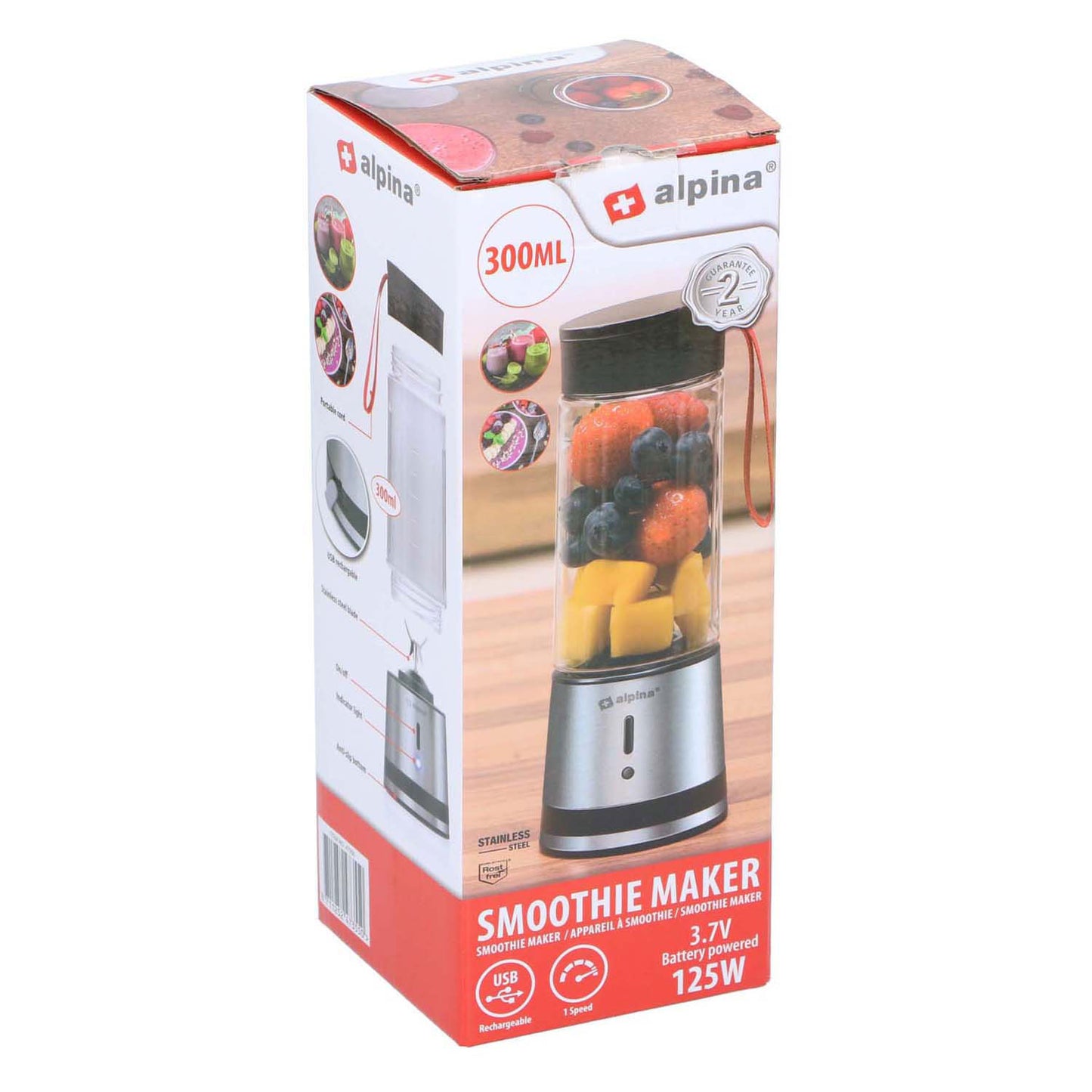 Alpina smoothiemaker 125w, 300ml