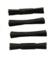 Sram kabeldeel frame beschermers 2x 4mm en 2x 5mm zwart