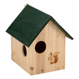 Houten eekhoornhuisje - afbeelding 1