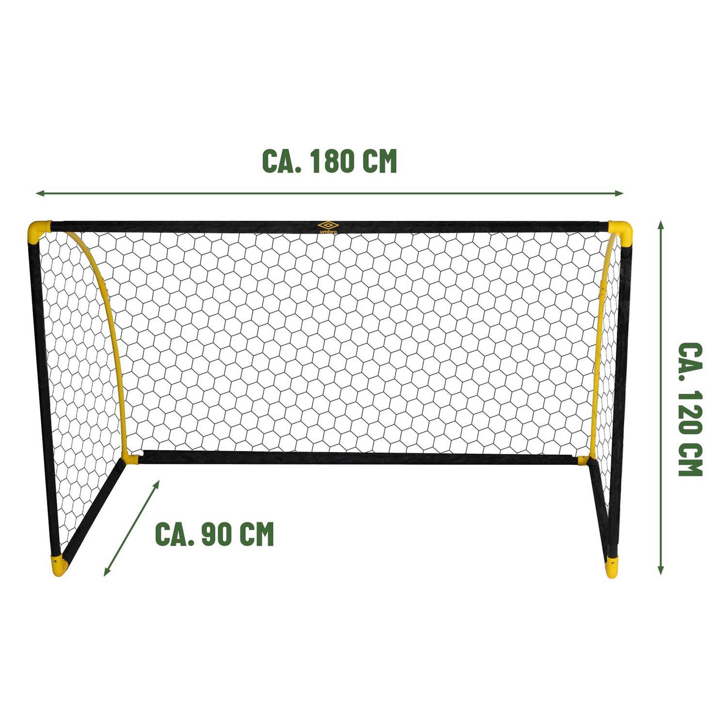 Umbro voetbaldoel 180x90x120cm