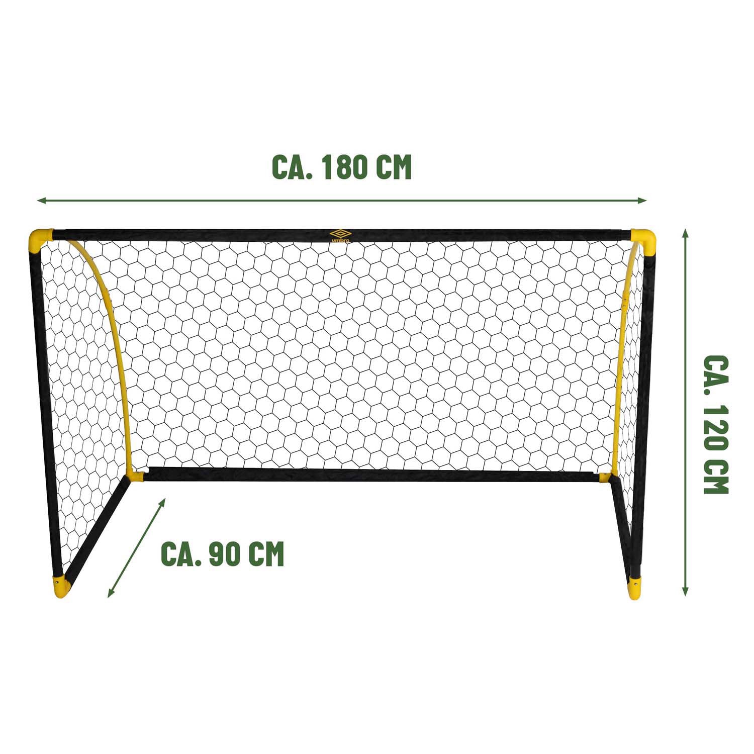Umbro voetbaldoel 180x90x120cm