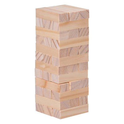 Houten mini stapelspel, 36dlg.