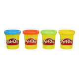 Play-doh 4 kleipotjes - 224gr - afbeelding 2