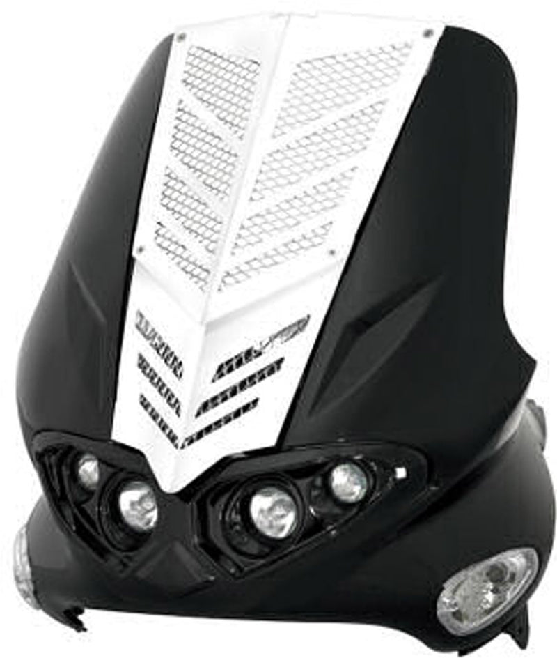 Opticparts df voorfrontrooster gilera runner oud model aluminium wit