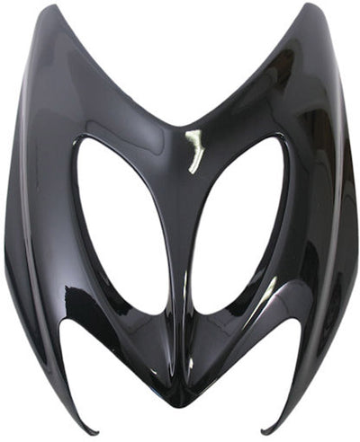 Edge voorfront boven yamaha aerox bj. 2014 zwart metallic