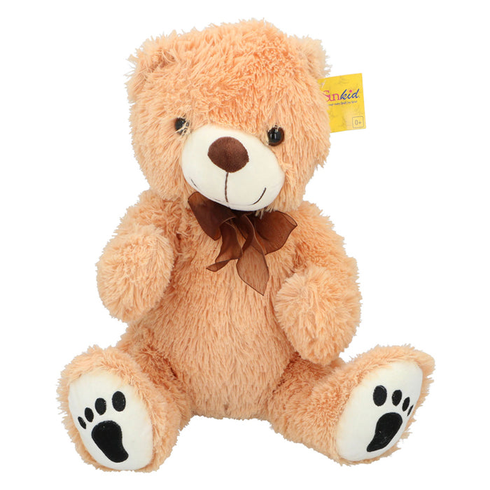 Grote pluche beer - licht bruin, 35cm