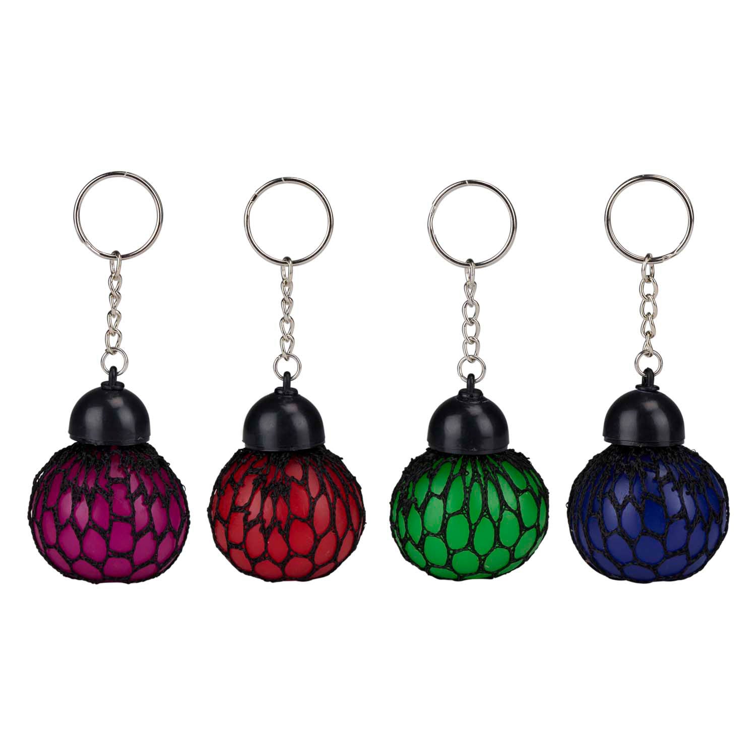 Sleutelhanger mesh squish bal