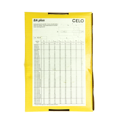 Celo 1066922 - quick fix anker ba plus 12-150 50 verzinkt 20 stuks | 2 stuks