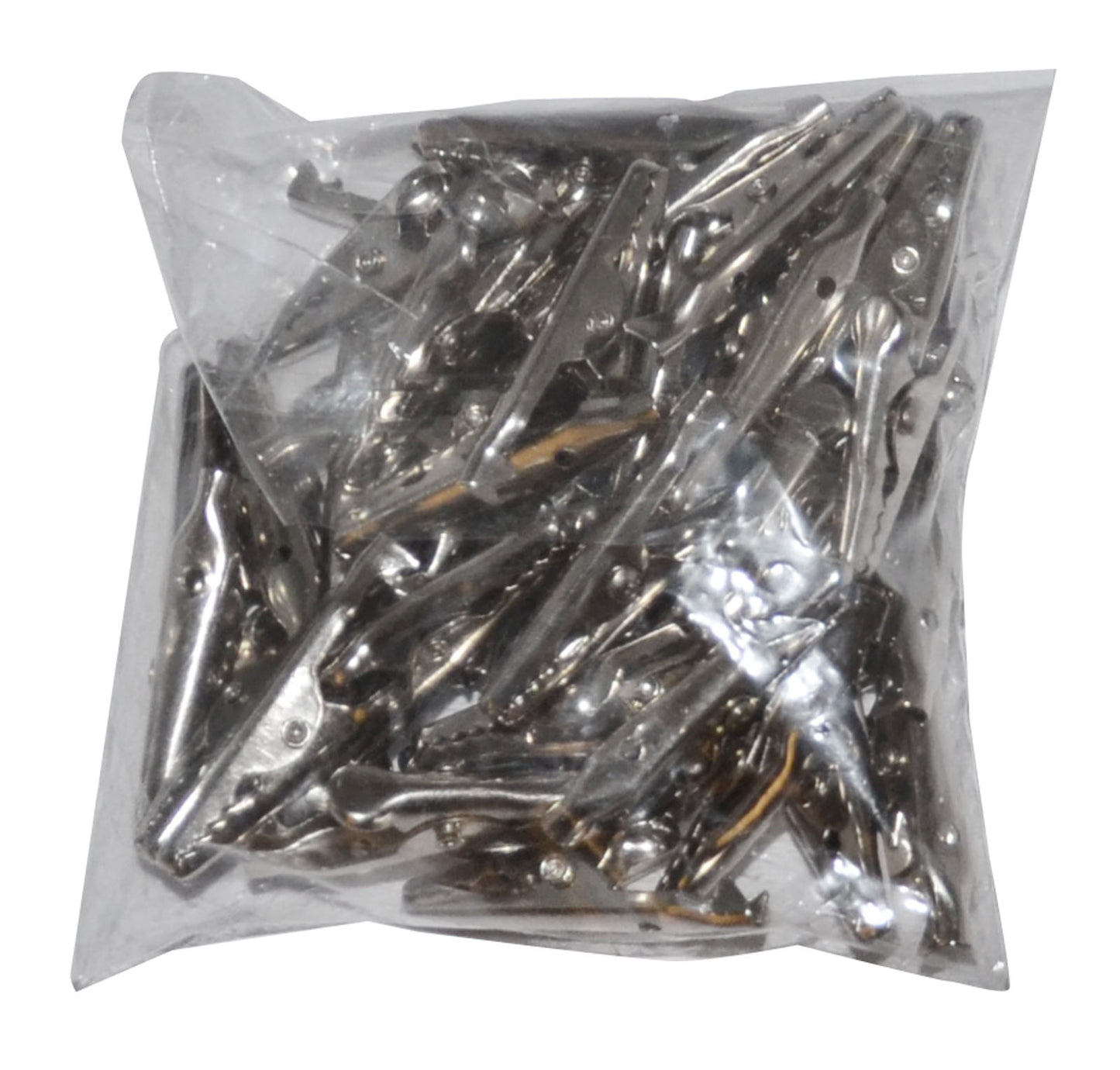 Vaessen creative • alligator clips zilver 50pcs 32mm