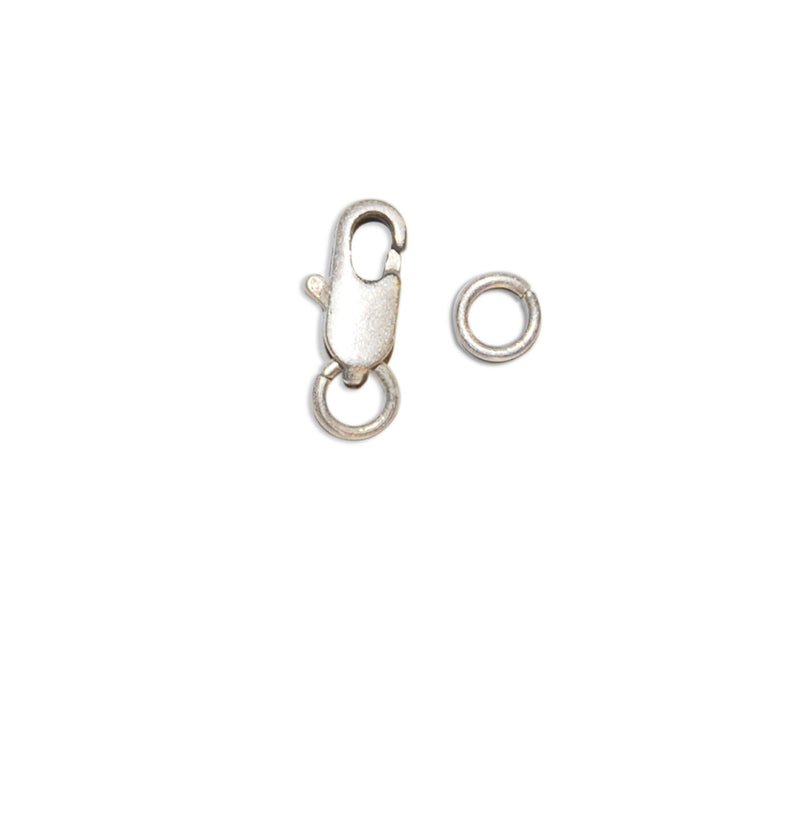 Vaessen creative • karabijnsluiting 11mm silver plated