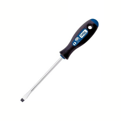 Buzaglo schroevendraaier cyclus - 6,5 mm met 2-componentengrip, lengte 250mm.