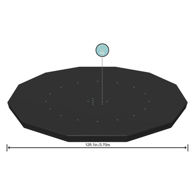 Bestway afdekzeil rond, 360 366cm