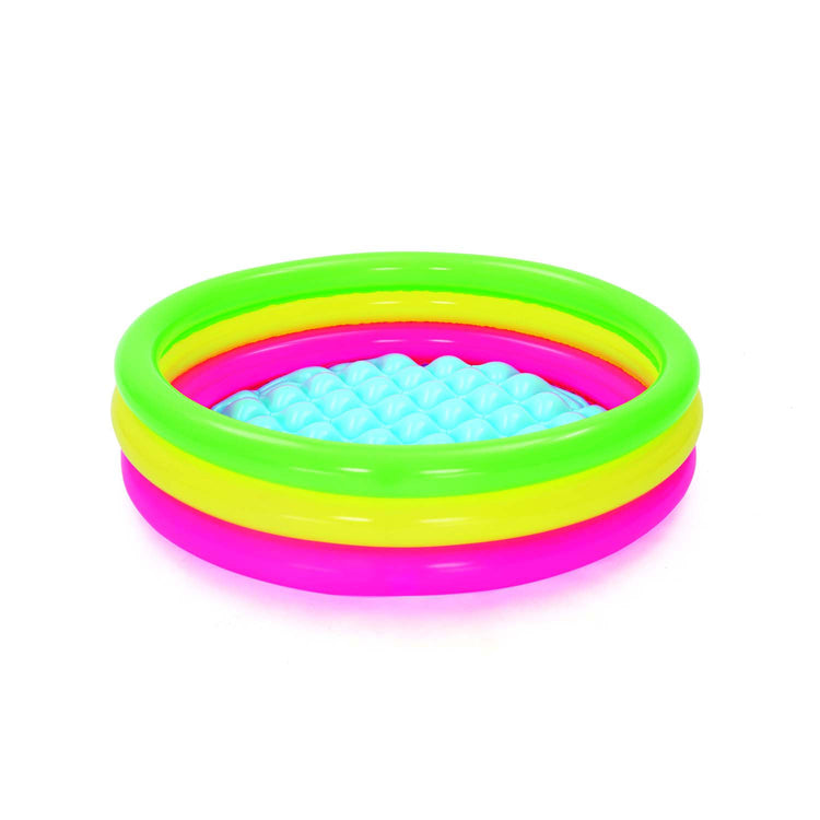 Bestway kinderbad rond kleuren, 102cm